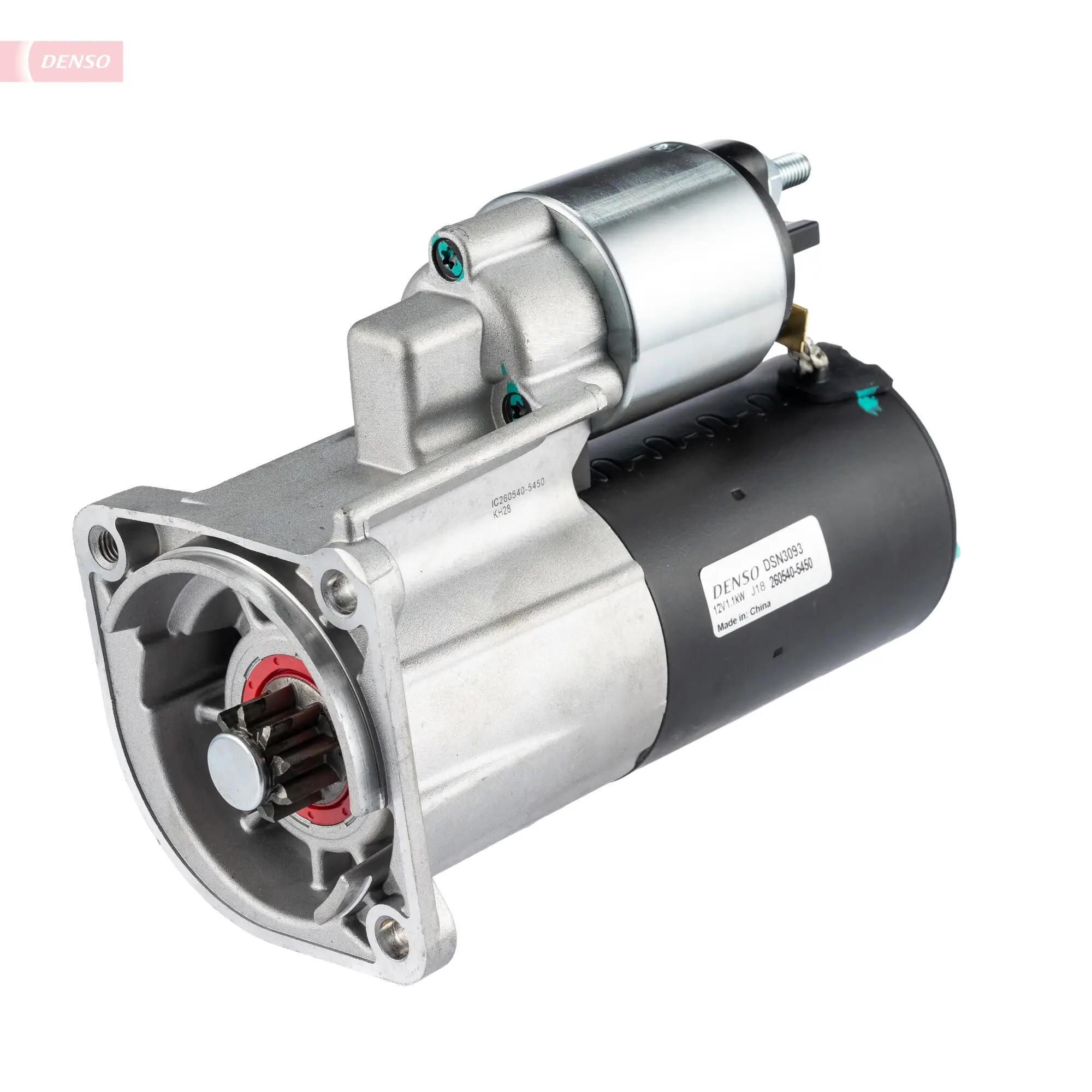 Starter 12 V 1,1 kW DENSO DSN3093