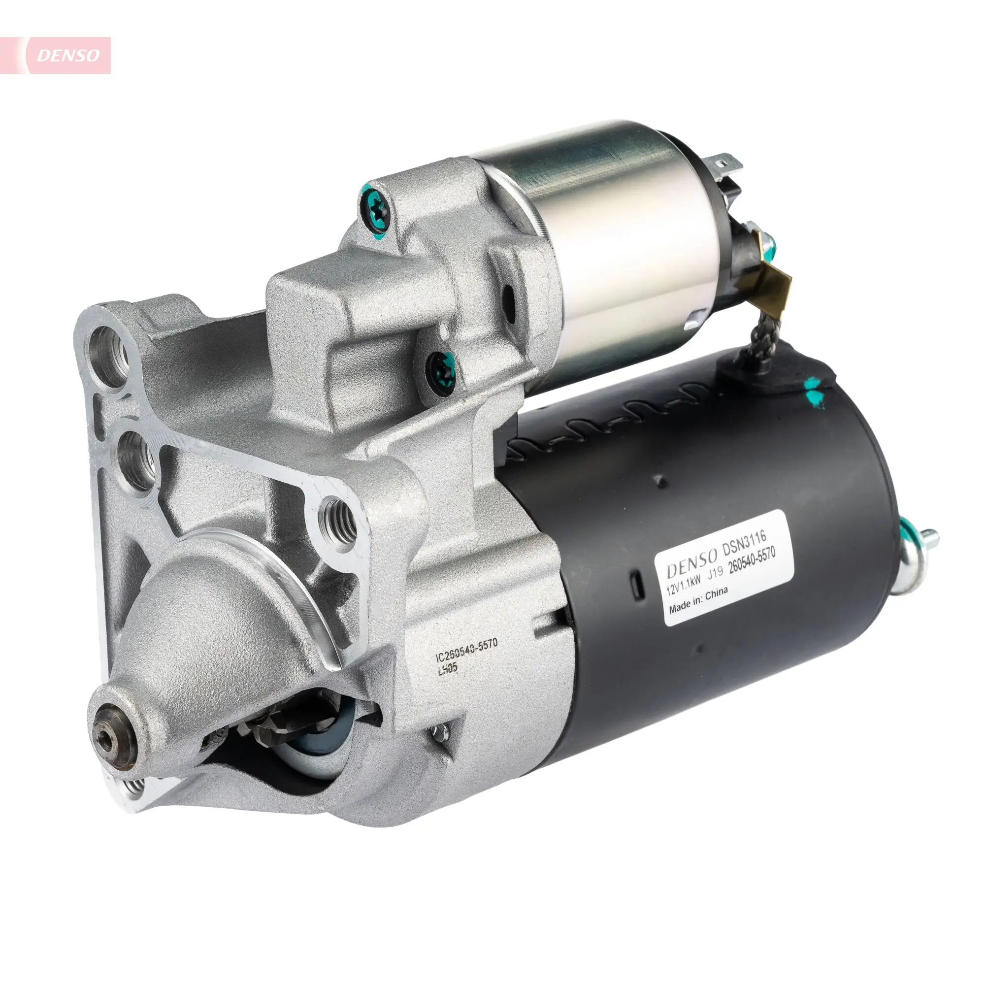 Starter 12 V 1,1 kW DENSO DSN3116