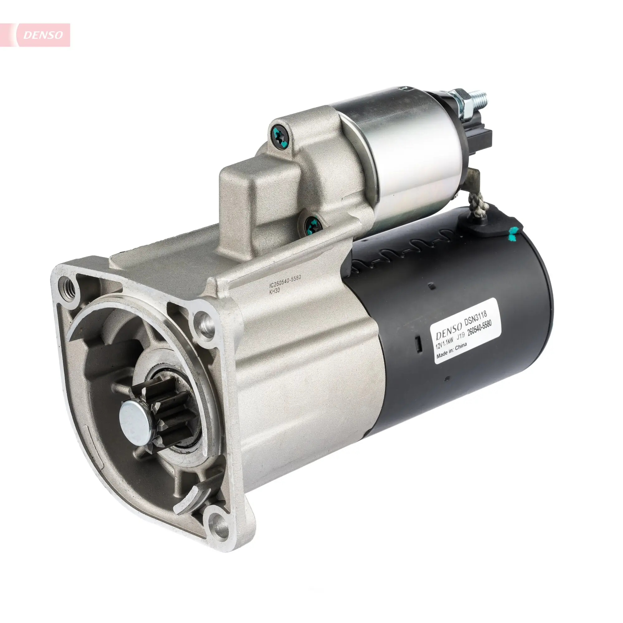 Starter 12 V 1,1 kW DENSO DSN3118