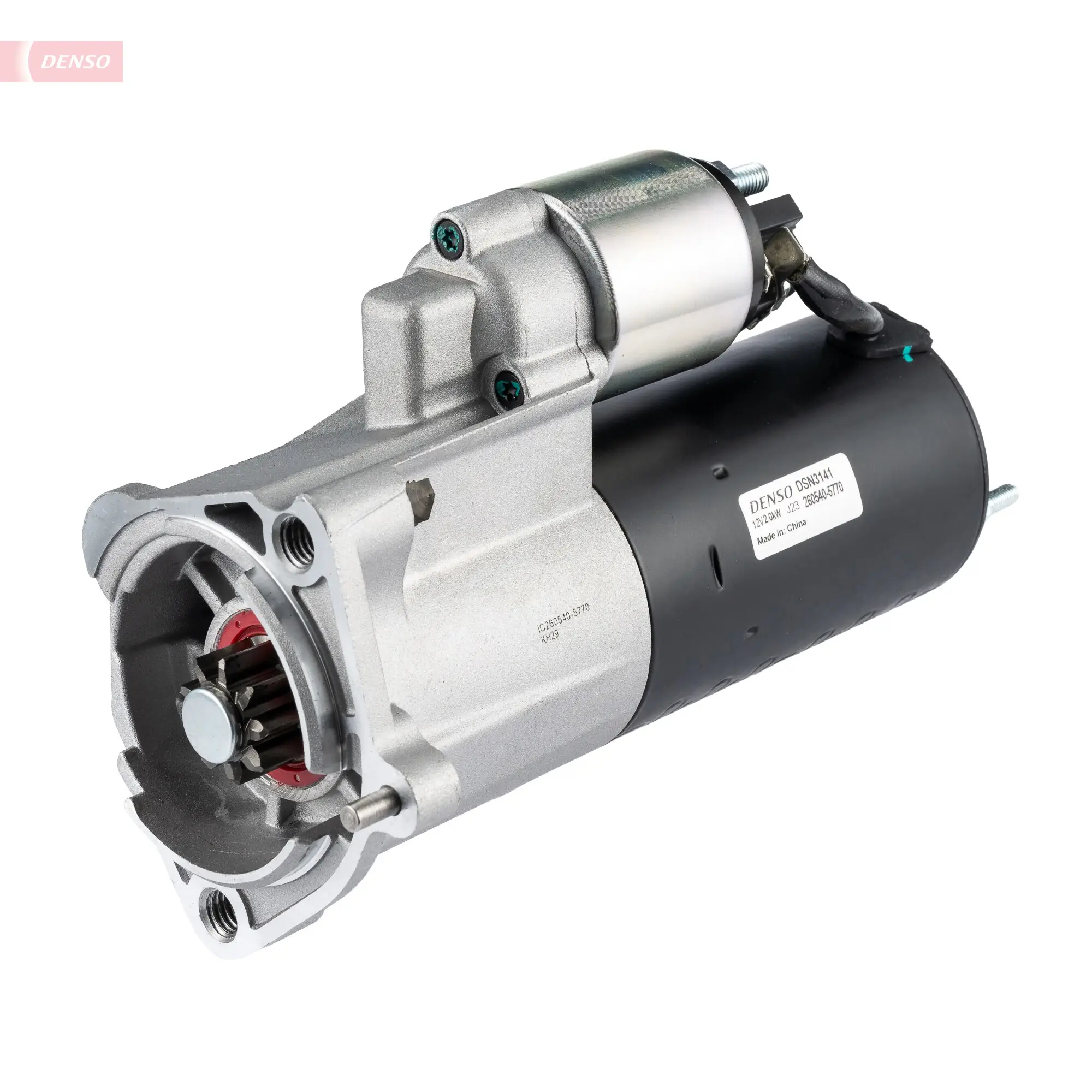 Starter 12 V 2 kW DENSO DSN3141