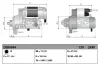 Starter 12 V 2 kW DENSO DSN944 Bild Starter 12 V 2 kW DENSO DSN944