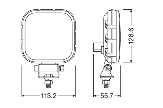 Rückfahrleuchte ams-OSRAM LEDDL109-WD Bild Rückfahrleuchte ams-OSRAM LEDDL109-WD