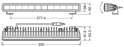 Fernscheinwerfer ams-OSRAM LEDDL106-CB Bild Fernscheinwerfer ams-OSRAM LEDDL106-CB