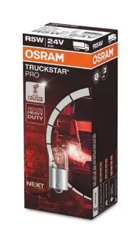 Glühlampe, Blinkleuchte 24 V 5 W R5W ams-OSRAM 5627TSP