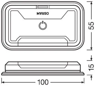 Innenraumleuchte 3,7 V ams-OSRAM LEDINT106 Bild Innenraumleuchte 3,7 V ams-OSRAM LEDINT106