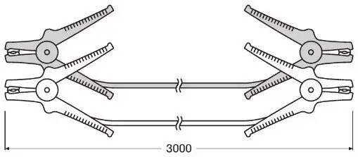 Starthilfekabel ams-OSRAM OSC160 Bild Starthilfekabel ams-OSRAM OSC160