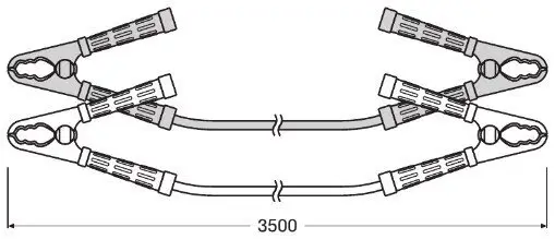 Starthilfekabel ams-OSRAM OSC250 Bild Starthilfekabel ams-OSRAM OSC250