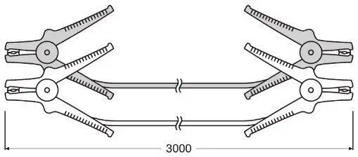 Starthilfekabel ams-OSRAM OSC101 Bild Starthilfekabel ams-OSRAM OSC101