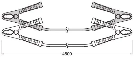 Starthilfekabel ams-OSRAM OSC350A Bild Starthilfekabel ams-OSRAM OSC350A