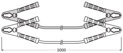 Starthilfekabel ams-OSRAM OSC500A Bild Starthilfekabel ams-OSRAM OSC500A