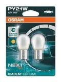 Glühlampe, Blinkleuchte 12 V 21 W PY21W ams-OSRAM 7507DC-02B