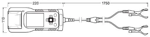 Prüfgerät, Batterie ams-OSRAM OBAG900 Bild Prüfgerät, Batterie ams-OSRAM OBAG900