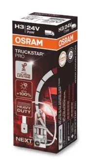 Glühlampe, Fernscheinwerfer 24 V 70 W H3 ams-OSRAM 64156TSP Bild Glühlampe, Fernscheinwerfer 24 V 70 W H3 ams-OSRAM 64156TSP