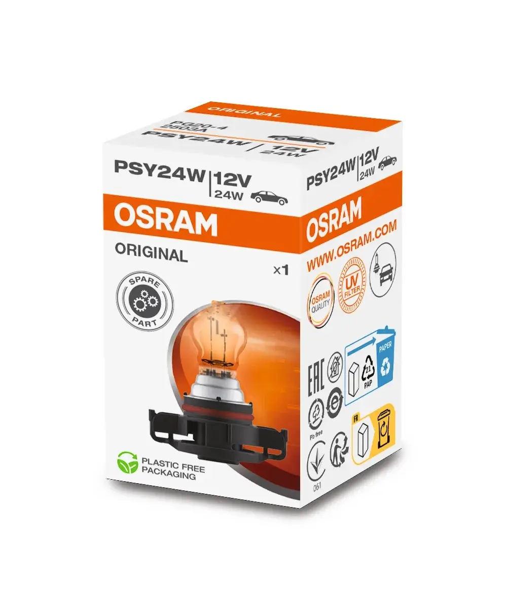 Glühlampe, Blinkleuchte 12 V 24 W PSY24W ams-OSRAM 2503A