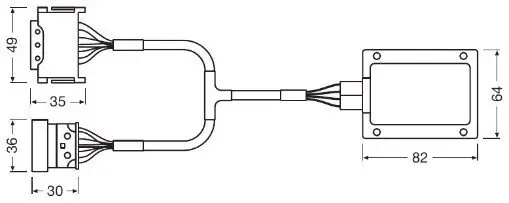 Leitungssatz ams-OSRAM LEDSC03-1-2HFB Bild Leitungssatz ams-OSRAM LEDSC03-1-2HFB