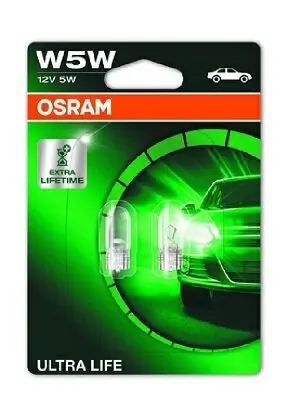 Glühlampe, Blinkleuchte 12 V 5 W W5W ams-OSRAM 2825ULT-02B