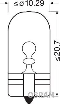 Glühlampe, Innenraumleuchte 12 V 6 W Sockelglühlampe ams-OSRAM 2886X Bild Glühlampe, Innenraumleuchte 12 V 6 W Sockelglühlampe ams-OSRAM 2886X