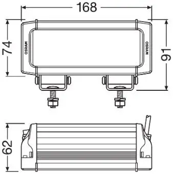 Fernscheinwerfer ams-OSRAM LEDDL123-SP DR Bild Fernscheinwerfer ams-OSRAM LEDDL123-SP DR