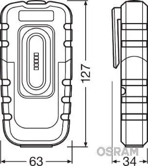 Handleuchte 4,5 V ams-OSRAM LEDIL204 Bild Handleuchte 4,5 V ams-OSRAM LEDIL204