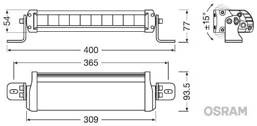 Fernscheinwerfer ams-OSRAM LEDDL103-SP Bild Fernscheinwerfer ams-OSRAM LEDDL103-SP