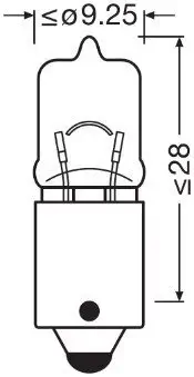 Glühlampe, Blinkleuchte 12 V 6 W H6W ams-OSRAM 64132ULT-02B Bild Glühlampe, Blinkleuchte 12 V 6 W H6W ams-OSRAM 64132ULT-02B