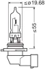 Glühlampe, Fernscheinwerfer 12 V 60 W HB3 ams-OSRAM 9005NL Bild Glühlampe, Fernscheinwerfer 12 V 60 W HB3 ams-OSRAM 9005NL