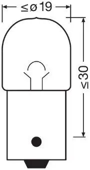 Glühlampe, Blinkleuchte 12 V 10 W R10W ams-OSRAM 5008ULT-02B Bild Glühlampe, Blinkleuchte 12 V 10 W R10W ams-OSRAM 5008ULT-02B