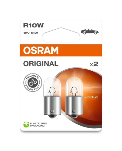 Glühlampe, Blinkleuchte 12 V 10 W R10W ams-OSRAM 5008-2BL Bild Glühlampe, Blinkleuchte 12 V 10 W R10W ams-OSRAM 5008-2BL
