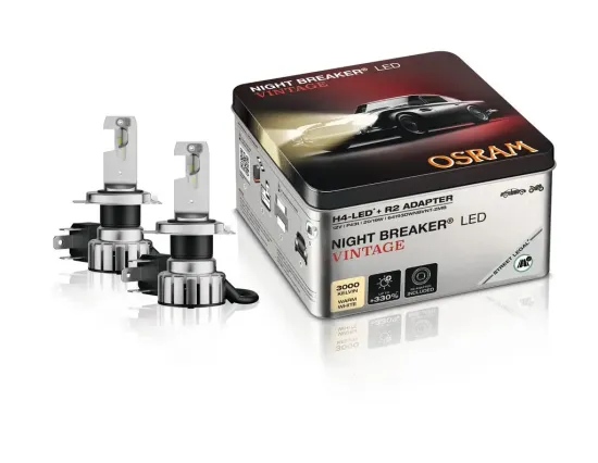 Glühlampe, Fernscheinwerfer 12 V 19/20 W Umrüstung H4 auf LED ams-OSRAM 64193DWNBVNT-2MB Bild Glühlampe, Fernscheinwerfer 12 V 19/20 W Umrüstung H4 auf LED ams-OSRAM 64193DWNBVNT-2MB