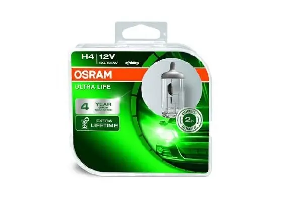 Glühlampe, Fernscheinwerfer 12 V 60/55 W H4 ams-OSRAM 64193ULT-HCB