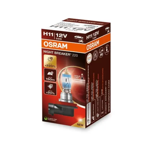 Glühlampe, Fernscheinwerfer 12 V 55 W H11 ams-OSRAM 64211NB220 Bild Glühlampe, Fernscheinwerfer 12 V 55 W H11 ams-OSRAM 64211NB220
