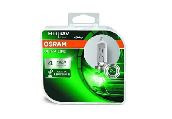 Glühlampe, Fernscheinwerfer 12 V 55 W H11 ams-OSRAM 64211ULT-HCB