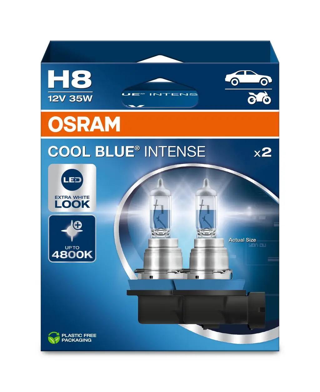 Glühlampe, Fernscheinwerfer 12 V 35 W H8 ams-OSRAM 64212CBN-2HB