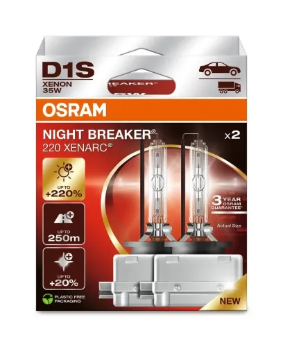 Glühlampe, Fernscheinwerfer 85 V 35 W D1S (Gasentladungslampe) ams-OSRAM 66140XN2-2HB Bild Glühlampe, Fernscheinwerfer 85 V 35 W D1S (Gasentladungslampe) ams-OSRAM 66140XN2-2HB
