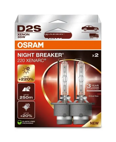 Glühlampe, Fernscheinwerfer 85 V 35 W D2S (Gasentladungslampe) ams-OSRAM 66240XN2-2HB Bild Glühlampe, Fernscheinwerfer 85 V 35 W D2S (Gasentladungslampe) ams-OSRAM 66240XN2-2HB