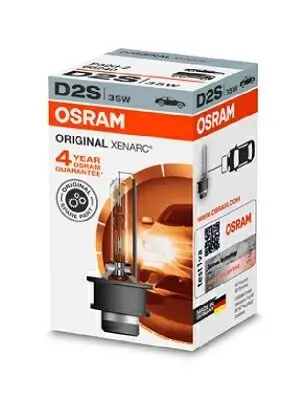 Glühlampe, Fernscheinwerfer 85 V 35 W D2S (Gasentladungslampe) ams-OSRAM 66240