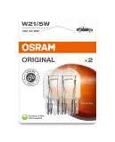 Glühlampe, Blinkleuchte 12 V 21/5 W W21/5W ams-OSRAM 7515-2BL