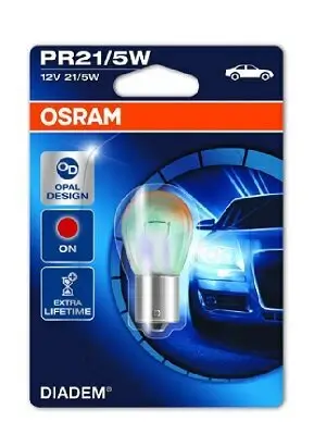 Glühlampe, Brems-/Schlusslicht 12 V 21/5 W PR21/5W ams-OSRAM 7538LDR-01B