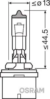 Glühlampe, Hauptscheinwerfer 12 V 27 W H27W/2 ams-OSRAM 881 Bild Glühlampe, Hauptscheinwerfer 12 V 27 W H27W/2 ams-OSRAM 881