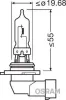 Glühlampe, Fernscheinwerfer 12 V 60 W HB3 ams-OSRAM 9005CBI-HCB Bild Glühlampe, Fernscheinwerfer 12 V 60 W HB3 ams-OSRAM 9005CBI-HCB