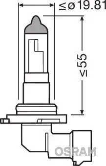 Glühlampe, Hauptscheinwerfer 12 V 42 W H10 ams-OSRAM 9145 Bild Glühlampe, Hauptscheinwerfer 12 V 42 W H10 ams-OSRAM 9145