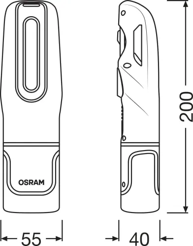 Handleuchte 3,7 V ams-OSRAM LEDIL401 Bild Handleuchte 3,7 V ams-OSRAM LEDIL401