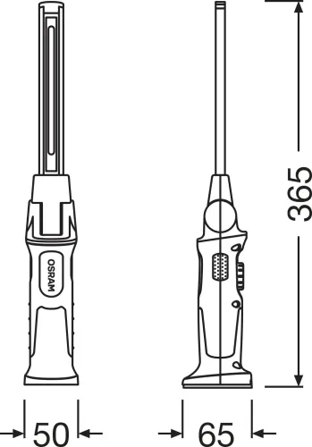 Handleuchte 3,7 V ams-OSRAM LEDIL410 Bild Handleuchte 3,7 V ams-OSRAM LEDIL410