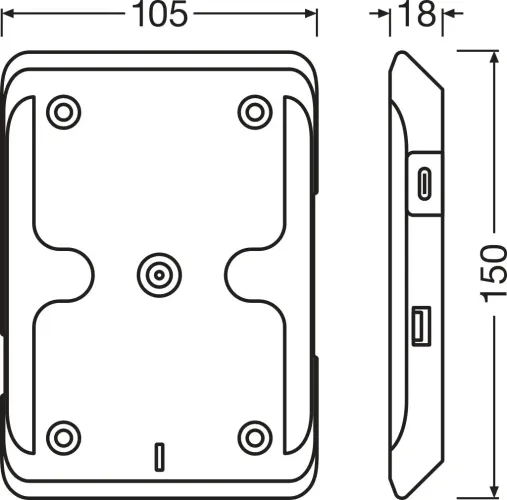 Handleuchte 220 V ams-OSRAM LEDIL423 Bild Handleuchte 220 V ams-OSRAM LEDIL423