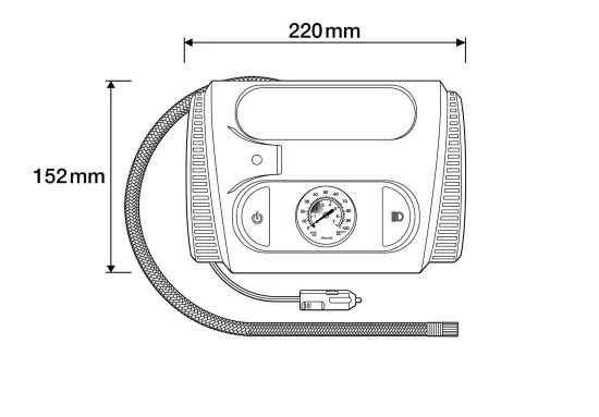 Druckluftreifenprüfer/-füller ams-OSRAM OTI2110 Bild Druckluftreifenprüfer/-füller ams-OSRAM OTI2110