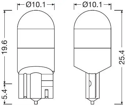 Glühlampe, Innenraumleuchte 12 V 1 W Umrüstung W5W auf LED ams-OSRAM 2825DWNB-2HFB Bild Glühlampe, Innenraumleuchte 12 V 1 W Umrüstung W5W auf LED ams-OSRAM 2825DWNB-2HFB