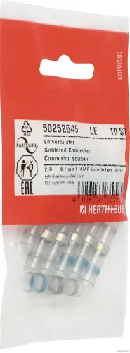 Lötverbinder HERTH+BUSS ELPARTS 50252645 Bild Lötverbinder HERTH+BUSS ELPARTS 50252645