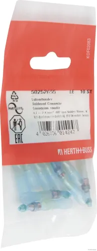 Lötverbinder HERTH+BUSS ELPARTS 50252655 Bild Lötverbinder HERTH+BUSS ELPARTS 50252655