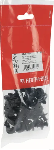 Clip, Zier-/Schutzleiste Stoßfänger Motorhaube motorseitig Fahrzeugheck Kühlergitter HERTH+BUSS ELPARTS 50267500 Bild Clip, Zier-/Schutzleiste Stoßfänger Motorhaube motorseitig Fahrzeugheck Kühlergitter HERTH+BUSS ELPARTS 50267500
