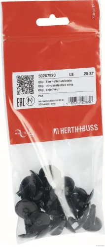 Clip, Zier-/Schutzleiste karosserieseitig Stoßfänger HERTH+BUSS ELPARTS 50267520 Bild Clip, Zier-/Schutzleiste karosserieseitig Stoßfänger HERTH+BUSS ELPARTS 50267520